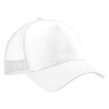 Snapback Trucker Cap White-White