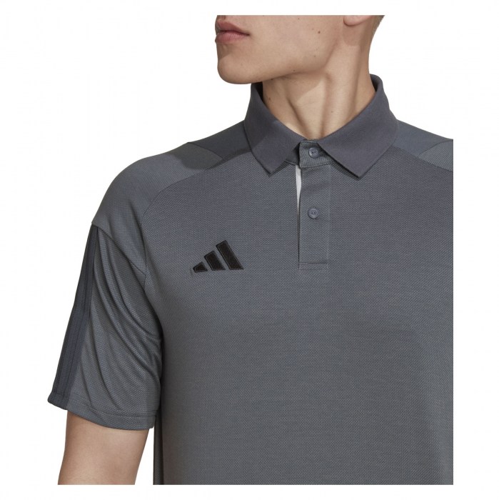 adidas Tiro 23 Competition Polo Team Onix-Team Light Grey