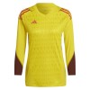 adidas Womens Tiro 23 Pro Long Sleeve Goalkeeper Jersey (W) Team Yellow-Team College Red