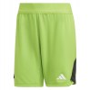 adidas Womens Tiro 23 Pro Goalkeeper Shorts (W) Team Semi Sol Green-Black