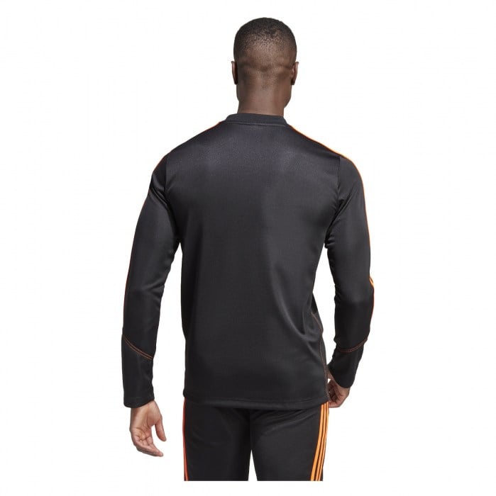 adidas Tiro 23 Club 1/4 Zip Training Top Black-App Signal Orange