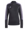 adidas Womens Tiro 23 Club Training Top (W) Black-Violet Fusion