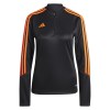 adidas Womens Tiro 23 Club Training Top (W) Black-App Signal Orange