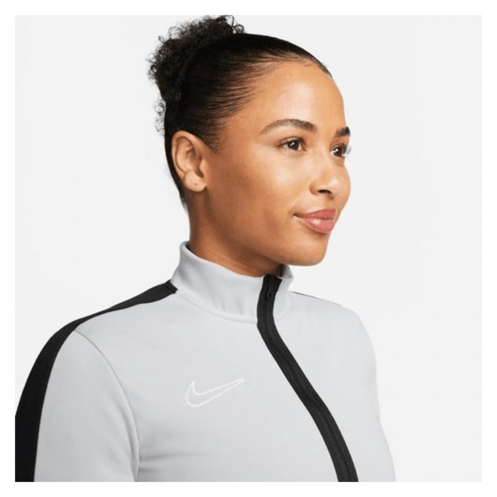 Nike Womens Dri-Fit Academy 23 Knit Track Jacket (W) Wolf Grey-Black-White