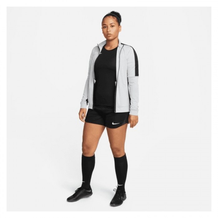 Nike Womens Dri-Fit Academy 23 Knit Track Jacket (W) Wolf Grey-Black-White