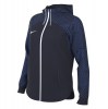 Nike Womens Dri-Fit Strike 23 Hooded Track Jacket (W) Obsidian-Obsidian-Royal Blue-White