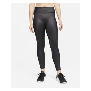 Nike Womens One Mid-Rise Shine Leggings 