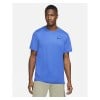 Nike Pro Dri-FIT Short Sleeve Top Blue Void-Game Royal-Heather-Black