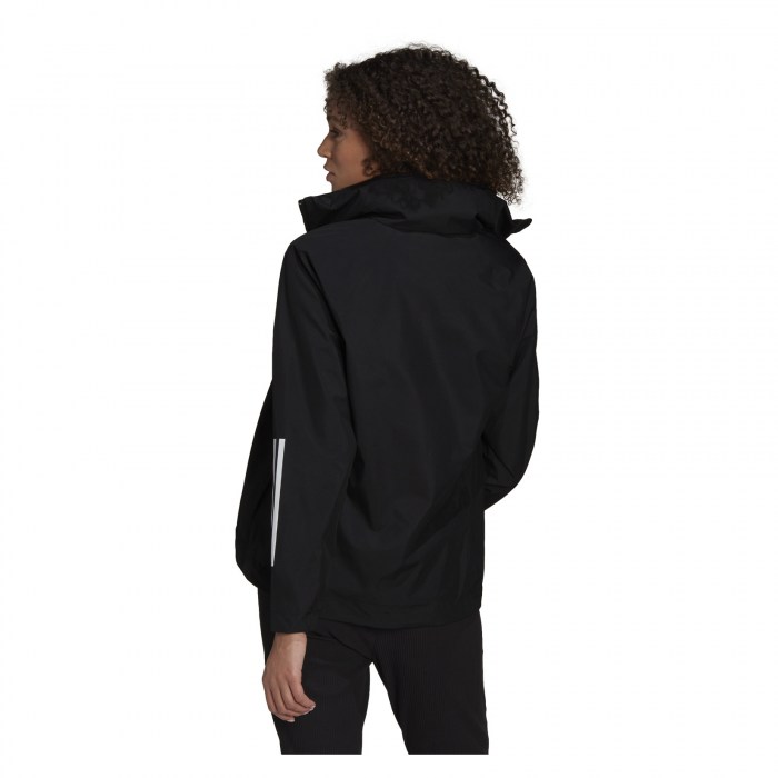 adidas-LP Womens BSC 3-Stripes RAIN.RDY Jacket (W)