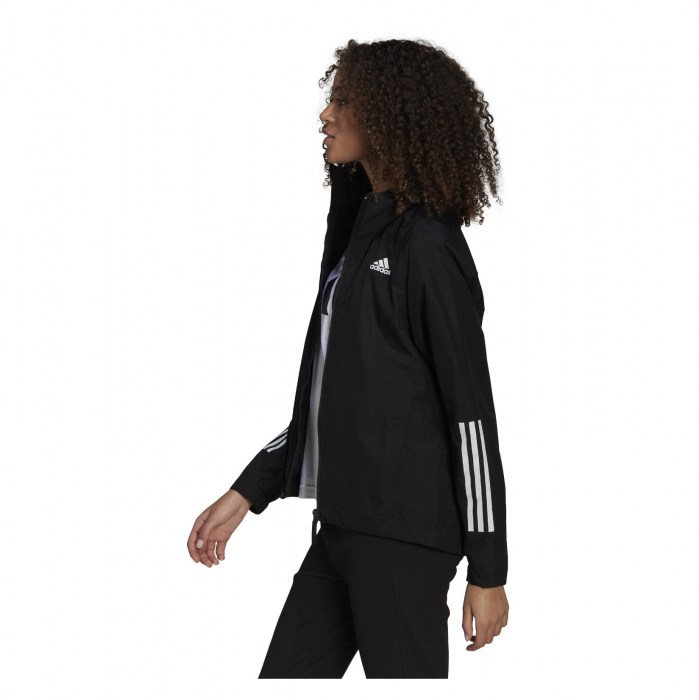 adidas-LP Womens BSC 3-Stripes RAIN.RDY Jacket (W)