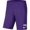 Nike Park III Shorts Court Purple-White