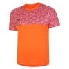 Umbro Flux Short Sleeve Goalkeeper Jersey Shocking Orange-Purple Cactus