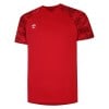 Umbro Atlas Short Sleeve Jersey Vermillion-Jester Red