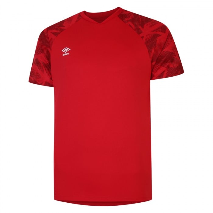 Umbro Atlas Short Sleeve Jersey Vermillion-Jester Red