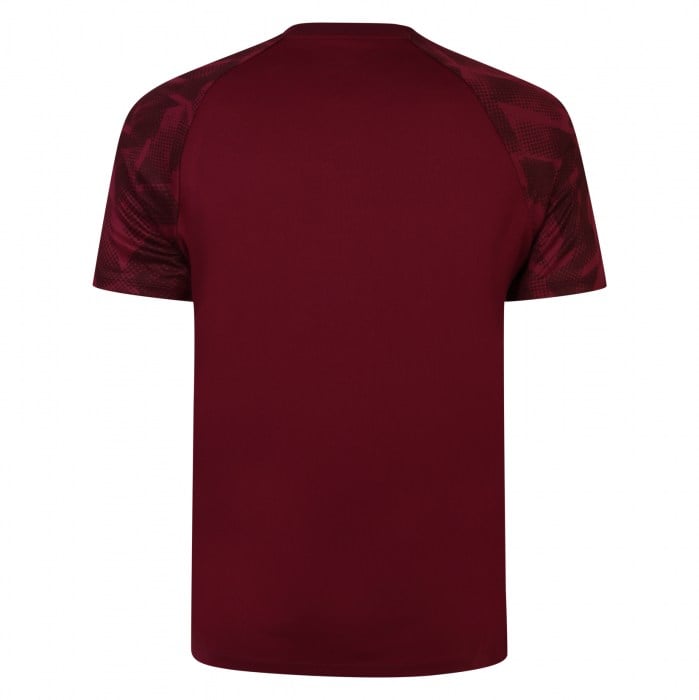 Umbro Atlas Short Sleeve Jersey New Claret-White