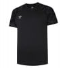Umbro Atlas Short Sleeve Jersey Carbon-Black