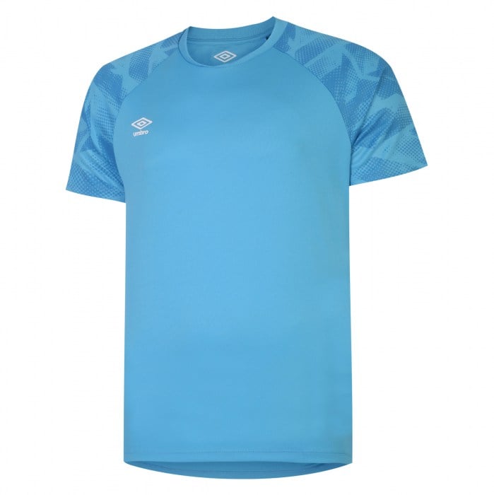 Umbro Atlas Short Sleeve Jersey Sky Blue-White