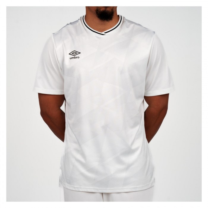 Umbro Triassic Short Sleeve Jersey White-Numbus Cloud