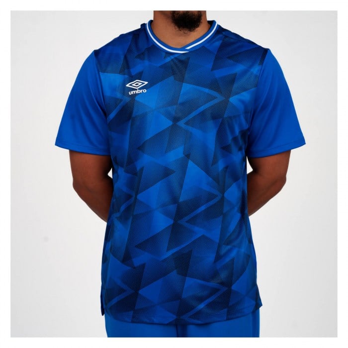 Umbro Triassic Short Sleeve Jersey Tw Royal-Dark Navy