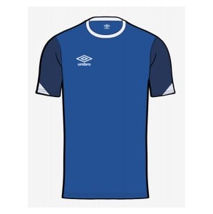 Umbro Total Training Jersey Tw Royal-Dark Navy-White