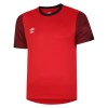 Umbro Total Training Jersey Vermillion-Biking Red-Black