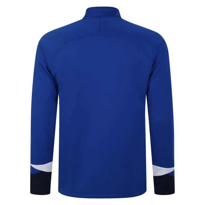 Umbro Total Training 1/4 Zip Drill Top Tw Royal-Dark Navy-White