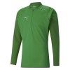 Puma teamCUP Training 1/4 Zip Top Pepper Green