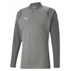 Puma teamCUP Training 1/4 Zip Top Flat Medium Grey