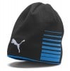 Puma LIGA Reversible Beanie Electric Blue Lemonade-Black