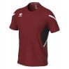 Errea Curtis Short Sleeve Jersey Maroon-Black-White