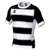 Errea Clyne Hooped Jersey White-Black