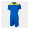 Joma Phoenix II Set - Shirt & Shorts Royal-Yellow