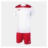 Joma Phoenix II Set - Shirt & Shorts White-Red