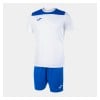Joma Phoenix II Set - Shirt & Shorts White-Royal