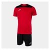 Joma Phoenix II Set - Shirt & Shorts Red-Black