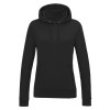 Womens Women's Hoodie Black Smoke