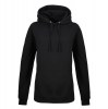 Womens Women's Hoodie Deep Black