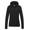 Womens Women's Hoodie Jet Black