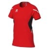 Errea Womens Corinne Short Sleeve Jersey (W) Red-Black-White