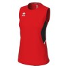 Errea Womens Carry Short Sleeve Jersey (W) Red-Black-White