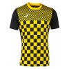Joma Flag III Short Sleeve Jersey Black-Yellow