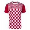 Joma Flag III Short Sleeve Jersey Red-White