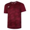 Umbro Triassic Short Sleeve Jersey Claret-Tawny Port