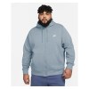 Nike Sportswear Club Full-Zip Hoodie Ashen Slate-Ashen Slate-White