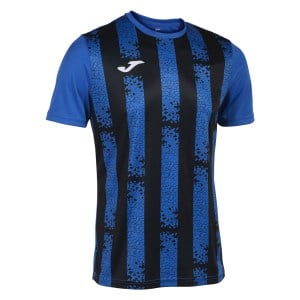 Joma Inter III Striped Short Sleeve Shirt Royal-Black