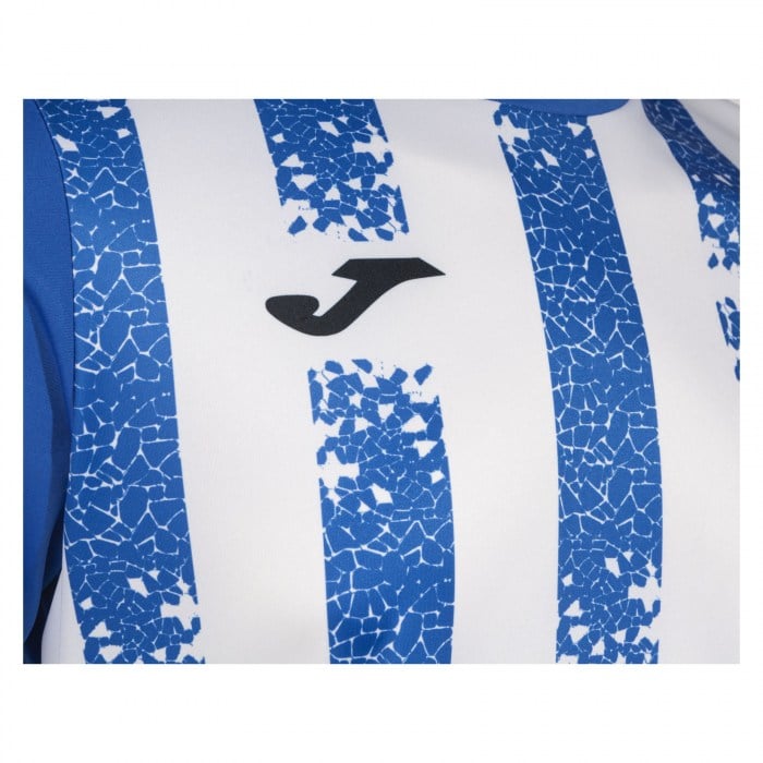 Joma Inter III Striped Short Sleeve Shirt Royal-White