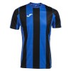 Joma Inter Classic Striped Short Sleeve Shirt Royal-Black