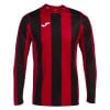 Joma Inter Classic Striped Long Sleeve Shirt Red-Black