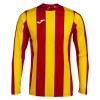 Joma Inter Classic Striped Long Sleeve Shirt Red-Yellow