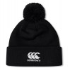 Canterbury Bobble Hat Black